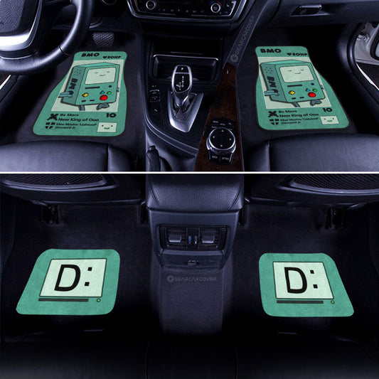 Bmo Car Floor Mats Custom Adventure Time Car Accessories - Gearcarcover - 2