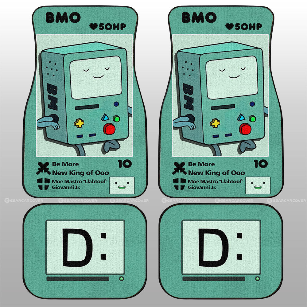 Bmo Car Floor Mats Custom Adventure Time Car Accessories - Gearcarcover - 1