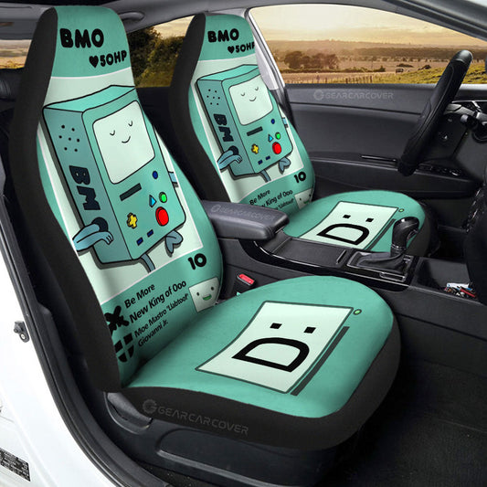 Bmo Car Seat Covers Custom Adventure Time Car Accessories - Gearcarcover - 2