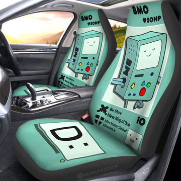 Bmo Car Seat Covers Custom Adventure Time Car Accessories - Gearcarcover - 1