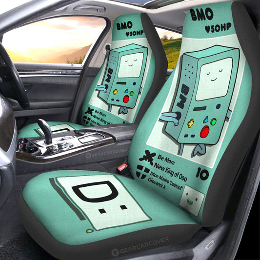 Bmo Car Seat Covers Custom Adventure Time Car Accessories - Gearcarcover - 1