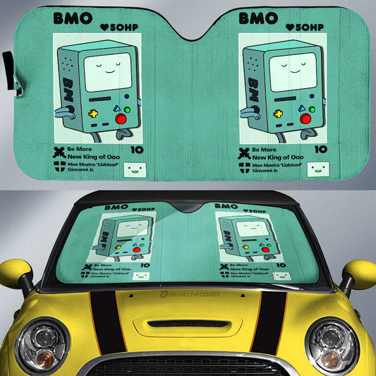 Bmo Car Sunshade Custom Adventure Time Car Accessories - Gearcarcover - 1