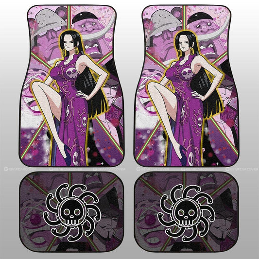 Boa Hancock Car Floor Mats Custom Car Accessories For Fans - Gearcarcover - 2