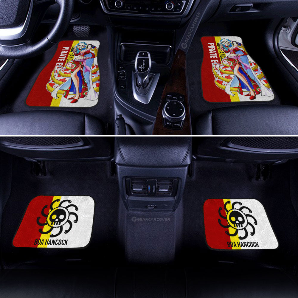 Boa Hancock Car Floor Mats Custom Car Accessories For Fans - Gearcarcover - 3