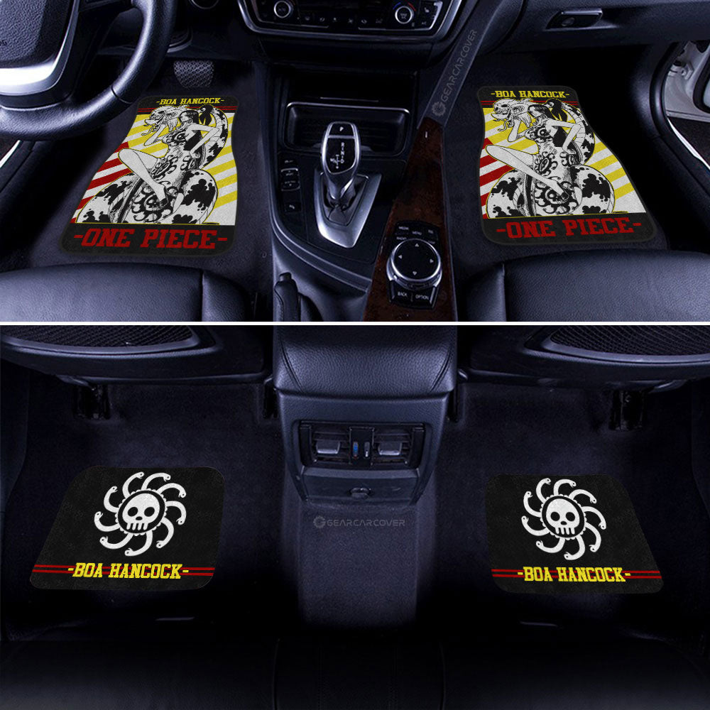 Boa Hancock Car Floor Mats Custom Car Accessories - Gearcarcover - 2