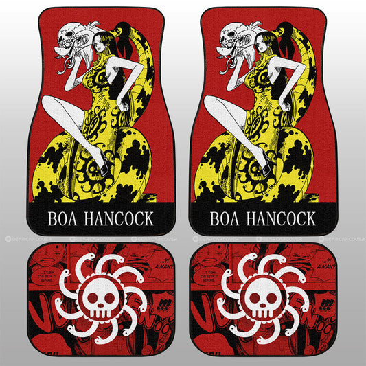 Boa Hancock Car Floor Mats Custom Car Accessories - Gearcarcover - 2