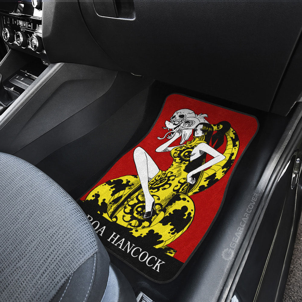 Boa Hancock Car Floor Mats Custom Car Accessories - Gearcarcover - 4