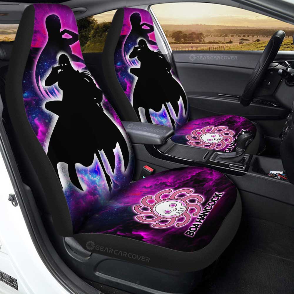 Boa Hancock Car Seat Covers Custom Silhouette Style - Gearcarcover - 1