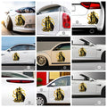 Boa Hancock Car Sticker Custom Gold Silhouette Style - Gearcarcover - 2