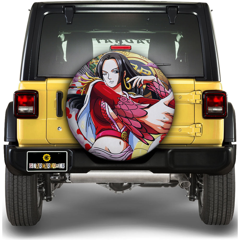 Boa Hancock Spare Tire Cover Custom Car Accessoriess - Gearcarcover - 1