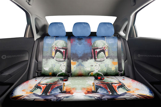 Boba Fett Car Back Seat Covers Collection - Gearcarcover - 2