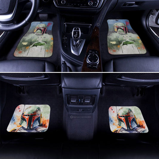 Boba Fett Car Floor Mats Collection - Gearcarcover - 2