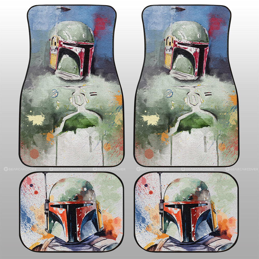 Boba Fett Car Floor Mats Collection - Gearcarcover - 1