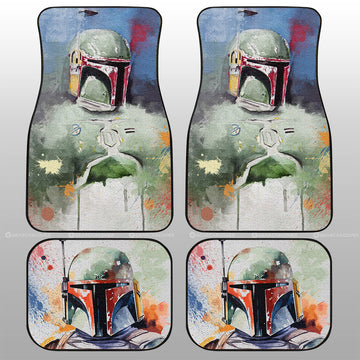 Boba Fett Car Floor Mats Collection - Gearcarcover - 1