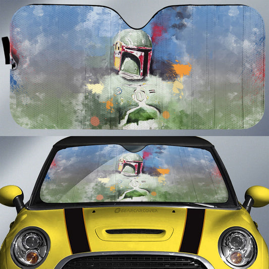 Boba Fett Car Sunshade Collection - Gearcarcover - 1