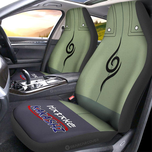 Boruto Kakashi Uniform Car Seat Covers Custom Anime Car Interior Accessories - Gearcarcover - 2