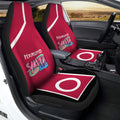 Boruto Sakura Uniform Car Seat Covers Custom Anime Car Interior Accessories - Gearcarcover - 1