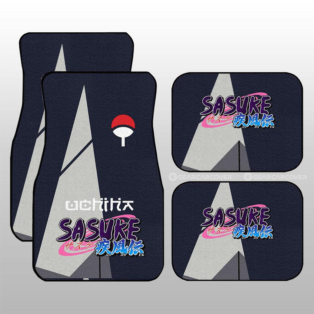 Boruto Sasuke Uniform Car Floor Mats Custom Car Interior Accessories - Gearcarcover - 1