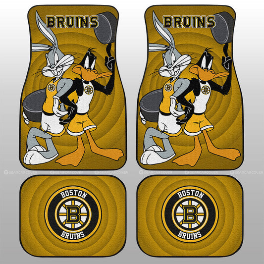 Boston Bruins Car Floor Mats Custom Car Accessories - Gearcarcover - 1