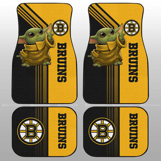 Boston Bruins Car Floor Mats Custom Car Accessories - Gearcarcover - 1
