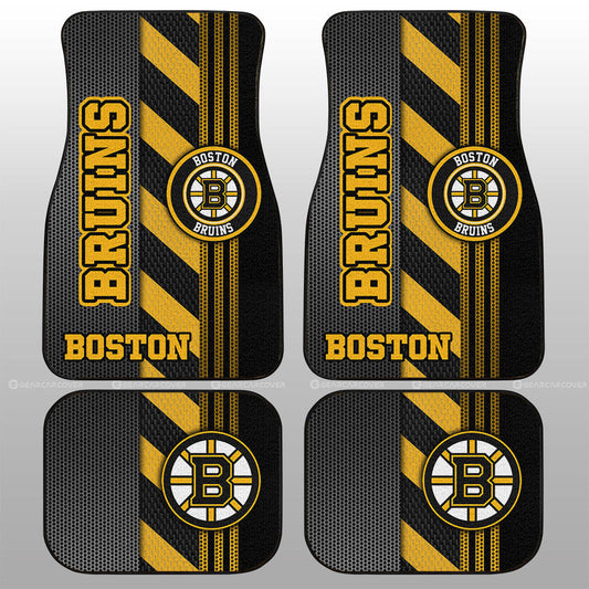 Boston Bruins Car Floor Mats Custom Car Accessories - Gearcarcover - 1