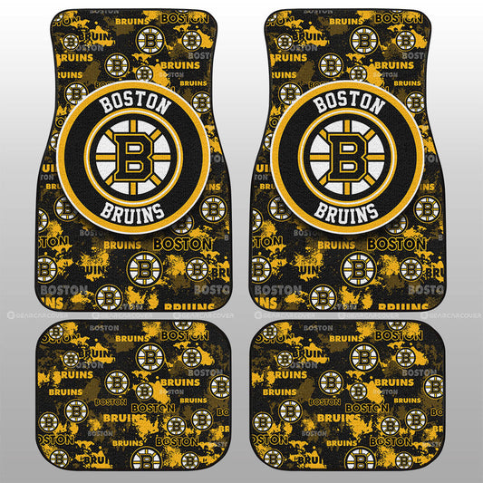 Boston Bruins Car Floor Mats Custom Car Accessories - Gearcarcover - 1