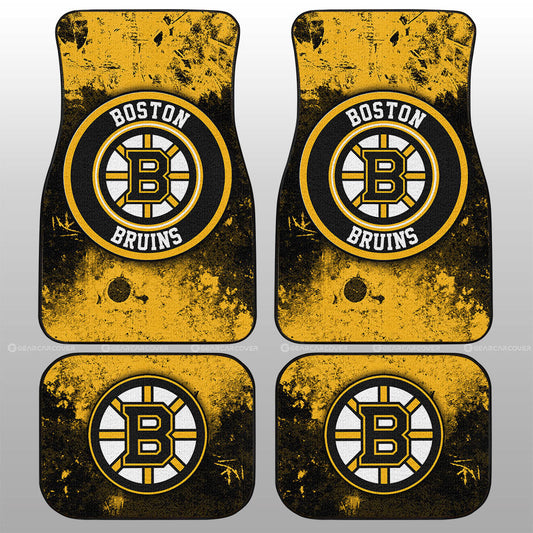 Boston Bruins Car Floor Mats Custom Car Accessories - Gearcarcover - 1