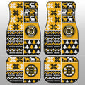 Boston Bruins Car Floor Mats Custom Ugly Style Car Accessories - Gearcarcover - 1