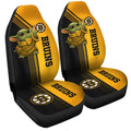 Boston Bruins Car Seat Covers Baby Yoda Car Accessories - Gearcarcover - 3