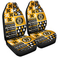 Boston Bruins Car Seat Covers Custom Ugly Style Car Accessories - Gearcarcover - 3