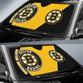 Boston Bruins Car Sunshade Custom Car Accessories For Fans - Gearcarcover - 2