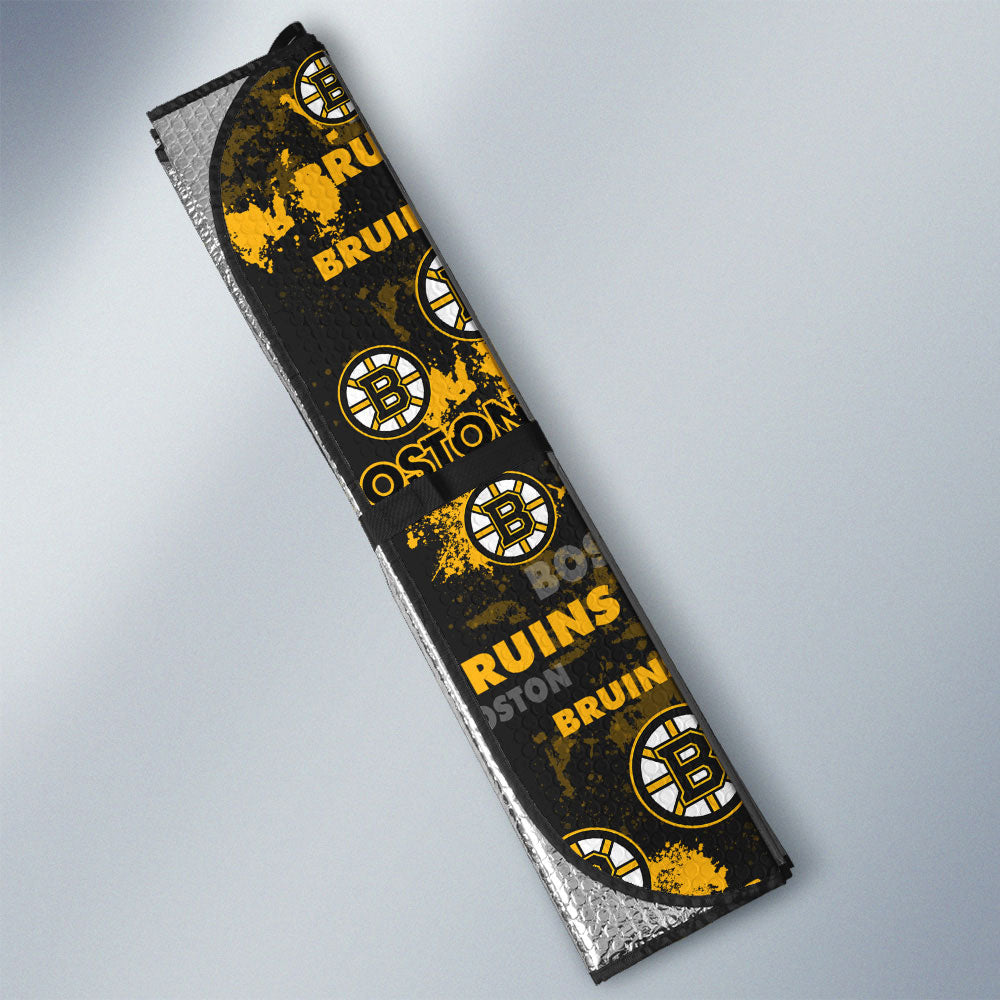 Boston Bruins Car Sunshade Custom Car Accessories - Gearcarcover - 3