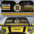 Boston Bruins Car Sunshade Custom Car Accessories - Gearcarcover - 1