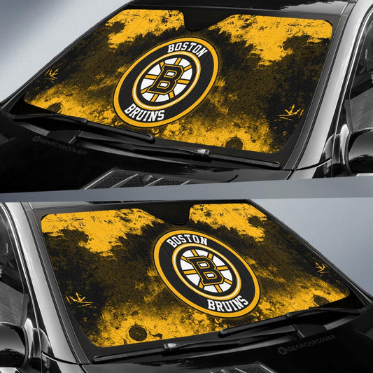 Boston Bruins Car Sunshade Custom Car Accessories - Gearcarcover - 2