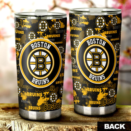 Boston Bruins Tumbler Cup Custom Car Accessories - Gearcarcover - 2