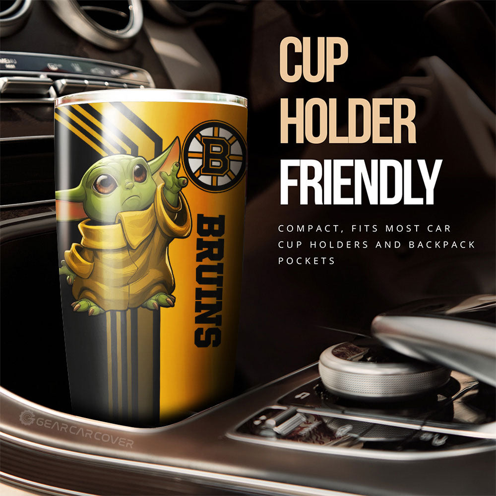 Boston Bruins Tumbler Cup Custom Car Accessories - Gearcarcover - 3