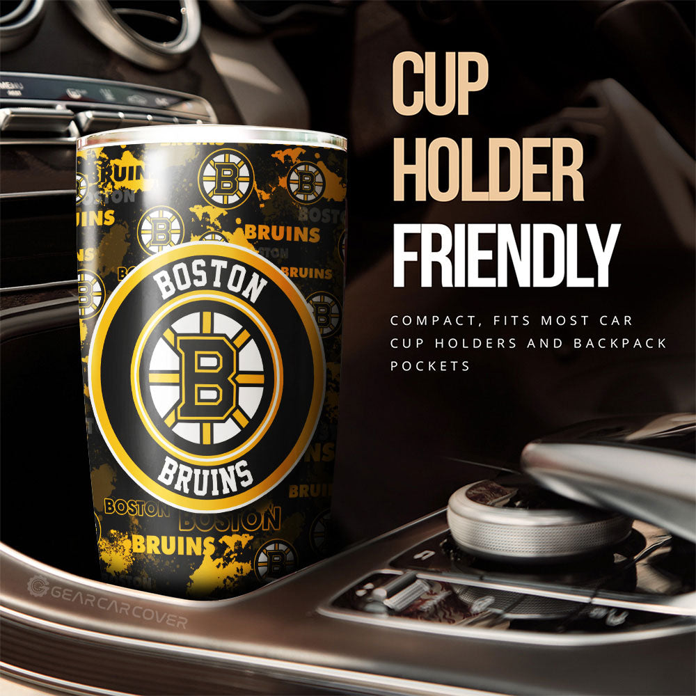 Boston Bruins Tumbler Cup Custom Car Accessories - Gearcarcover - 3