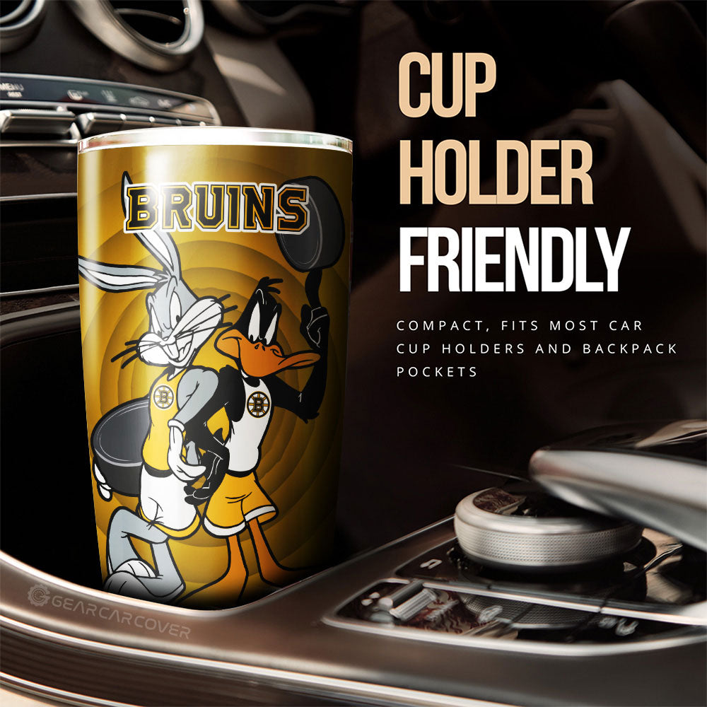 Boston Bruins Tumbler Cup Custom Car Accessories - Gearcarcover - 3