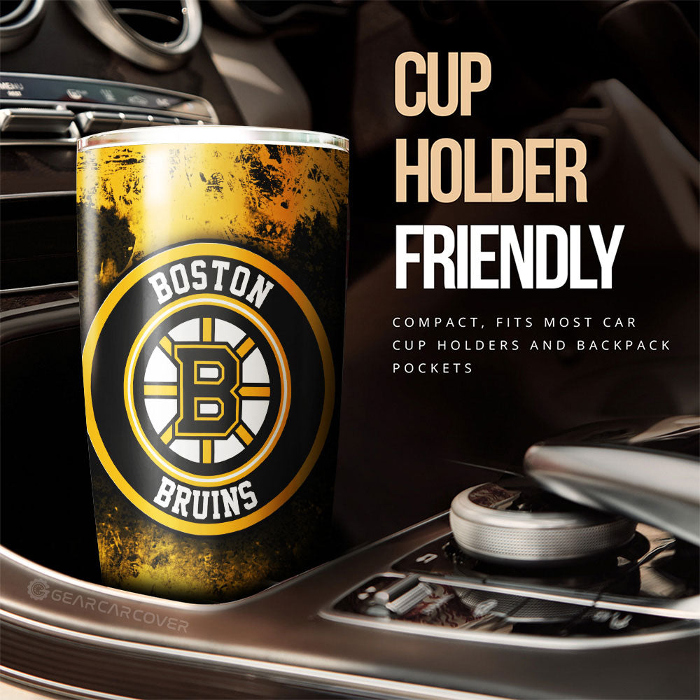 Boston Bruins Tumbler Cup Custom Car Accessories - Gearcarcover - 3