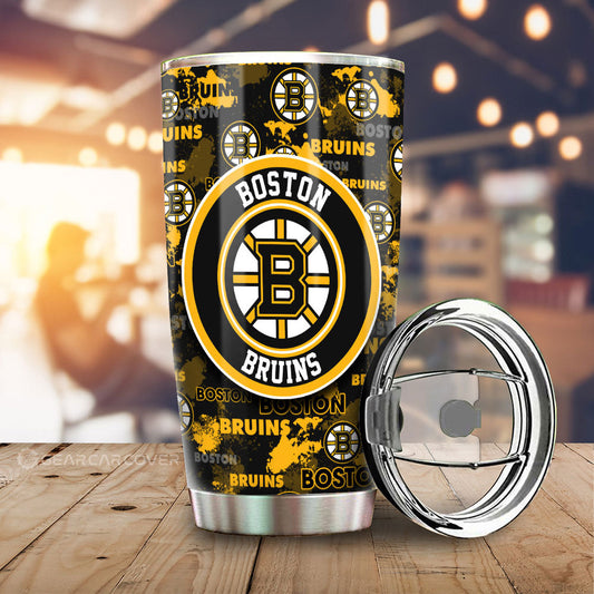 Boston Bruins Tumbler Cup Custom Car Accessories - Gearcarcover - 1