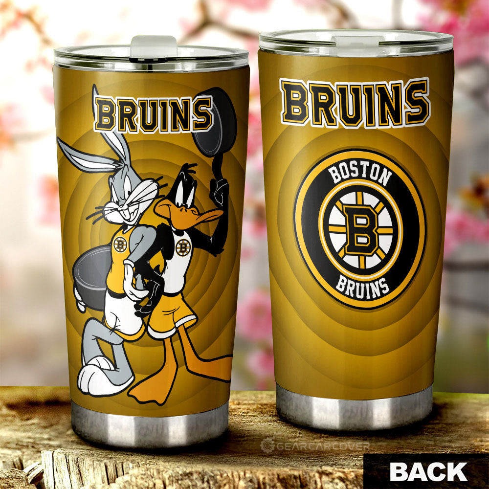 Boston Bruins Tumbler Cup Custom Car Accessories - Gearcarcover - 1