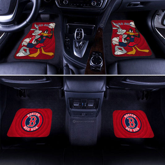 Boston Red Sox Car Floor Mats Custom Car Accessories - Gearcarcover - 2