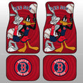 Boston Red Sox Car Floor Mats Custom Car Accessories - Gearcarcover - 1