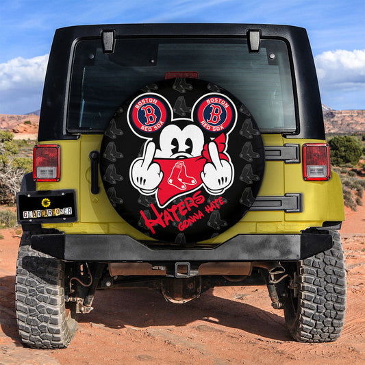 Boston Red Sox Spare Tire Covers Custom Car Accessories - Gearcarcover - 2