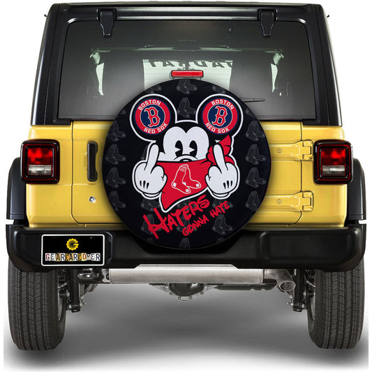 Boston Red Sox Spare Tire Covers Custom Car Accessories - Gearcarcover - 1