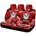 Bostons Red Sox Car Back Seat Covers Skull Theme Collection - Gearcarcover - 1