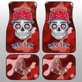 Bostons Red Sox Car Floor Mats Skull Theme Collection - Gearcarcover - 1