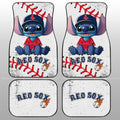 Bostons Red Sox Car Floor Mats Stitch Theme Collection - Gearcarcover - 1