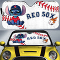 Bostons Red Sox Car Sunshade Stitch Theme Collection - Gearcarcover - 1
