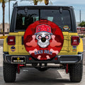 Bostons Red Sox Spare Tire Covers Camera Hole Skull Theme Collection - Gearcarcover - 3
